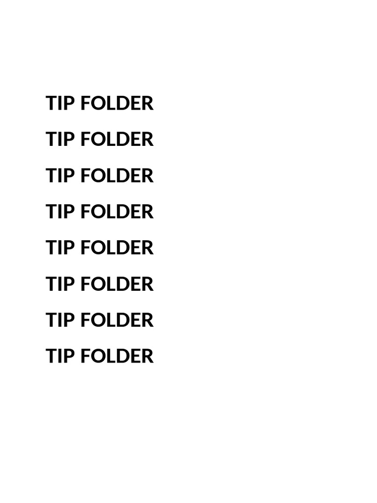 Tip Folder Tip Folder Tip Folder Tip Folder Tip Folder Tip Folder Tip ...