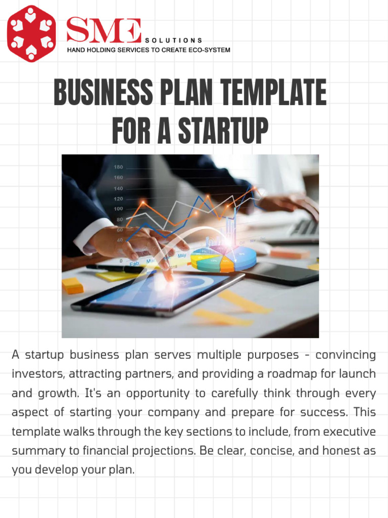 Startup Business Plan Template Guide | PDF | Marketing | Income Statement