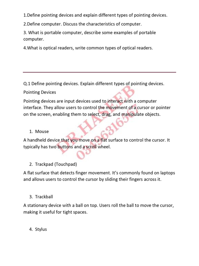Computer..Solved Past Papers | PDF | Image Scanner | Computer Science
