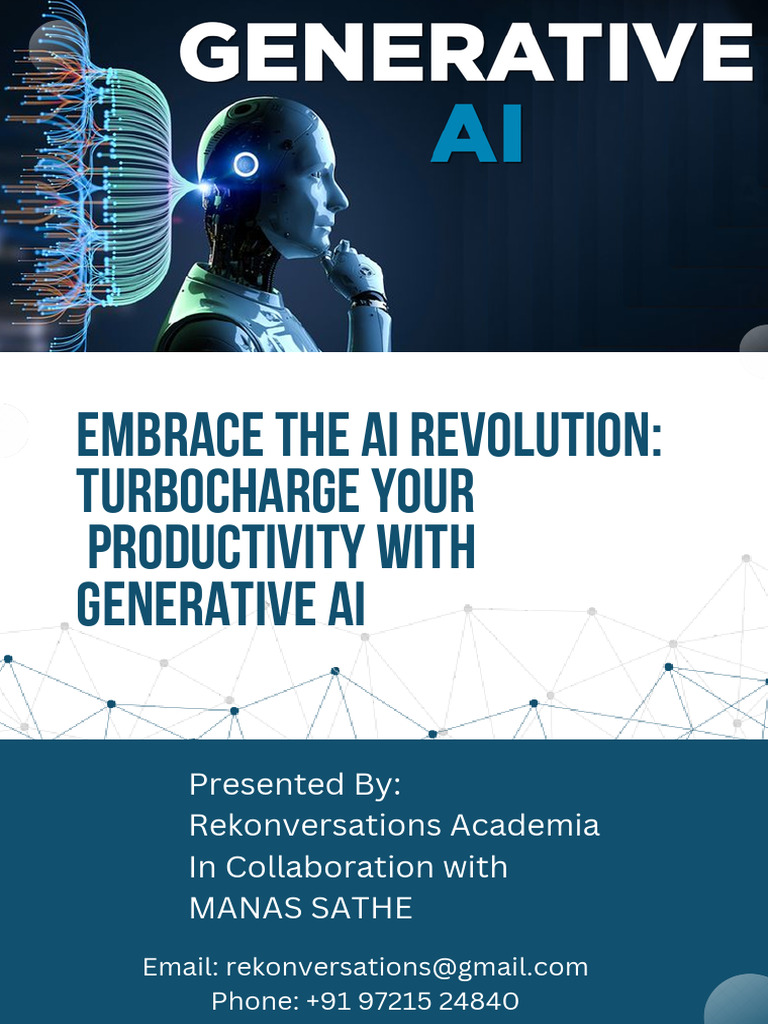 Boost Productivity with Generative AI | PDF | Artificial Intelligence ...
