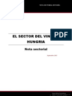 Nota Sectorial - Vino Hungría Sept 2011