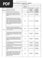 Initial Sample Inspection Report (ISIR) | PDF | Specification ...