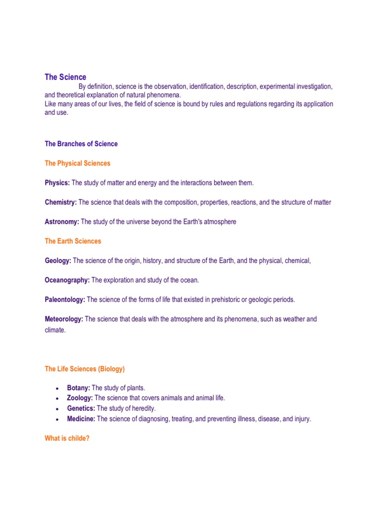 What Is Science | PDF | Science & Mathematics