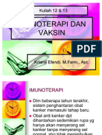 12 Dan 13 Imunoterapi Dan Vaksin