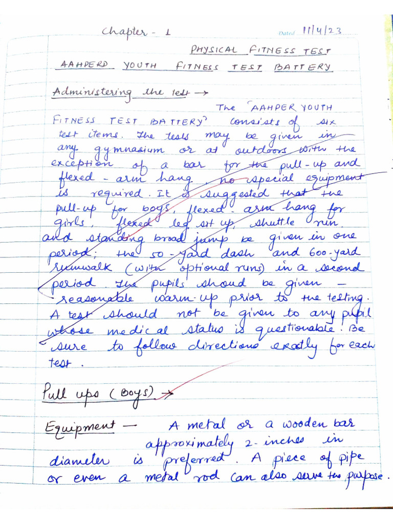 Practical File Physical Education | PDF