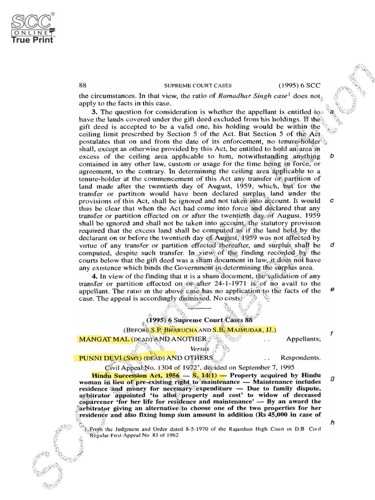 Modak Judgment Analysis (2008) 1 SCC 1 | PDF | Supreme Court Of The ...
