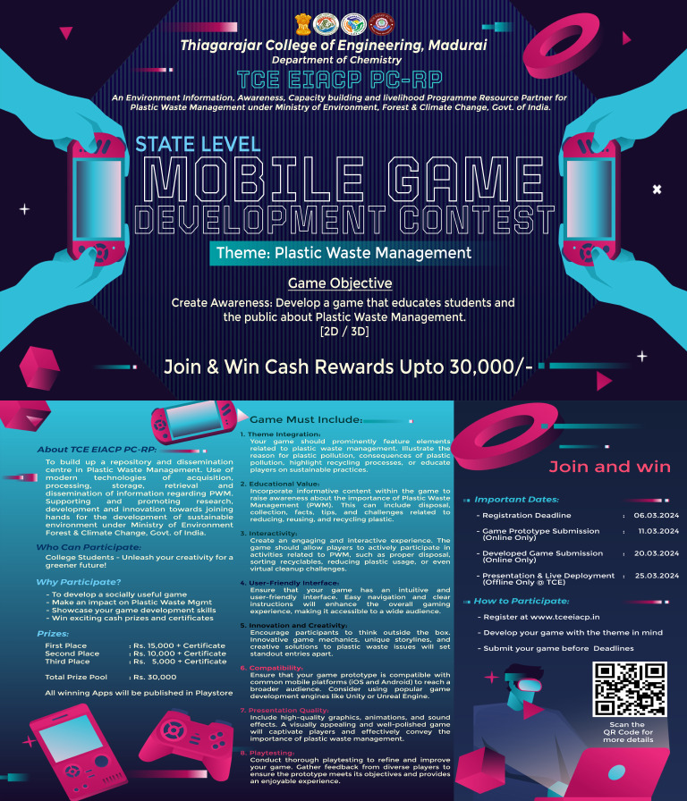 TCE EIACP Mobile Game Development Contest Poster | PDF