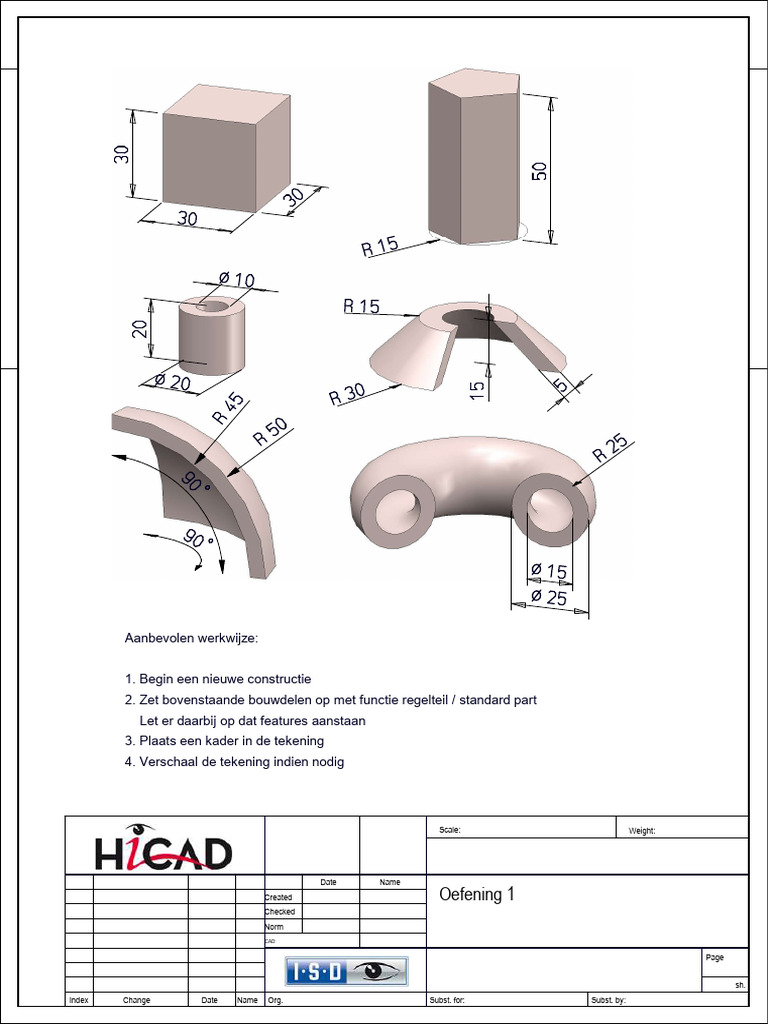 # Exercicios 1 - Modelacao 3D | PDF