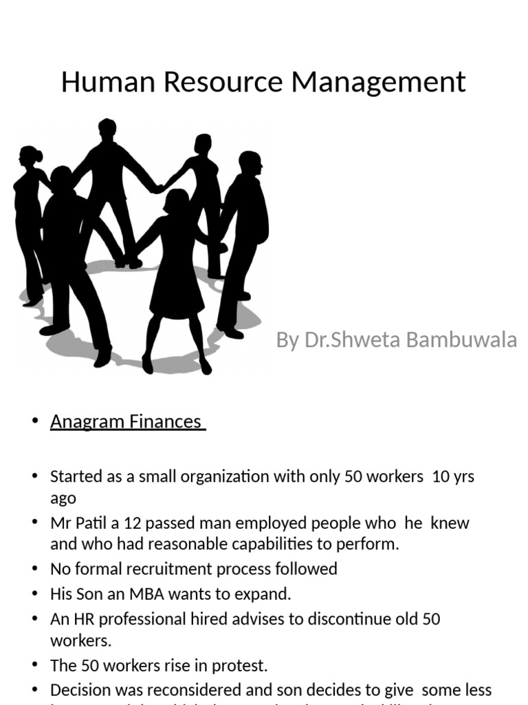 HRM Intro. | PDF | Human Resource Management | Employment
