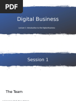 Digital Business Lecture 1 | PDF | Apple Inc. | Computer Network