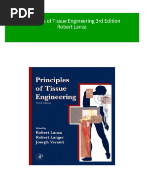 PDF Principles of Tissue Engineering 3rd Edition Robert