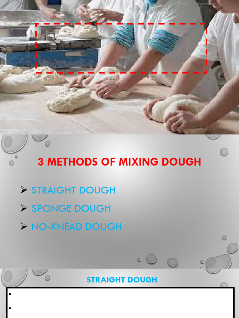 Dough Mixing Methods Explained | PDF