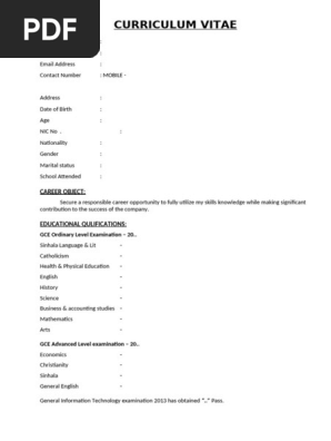 Editable-CV-Template
