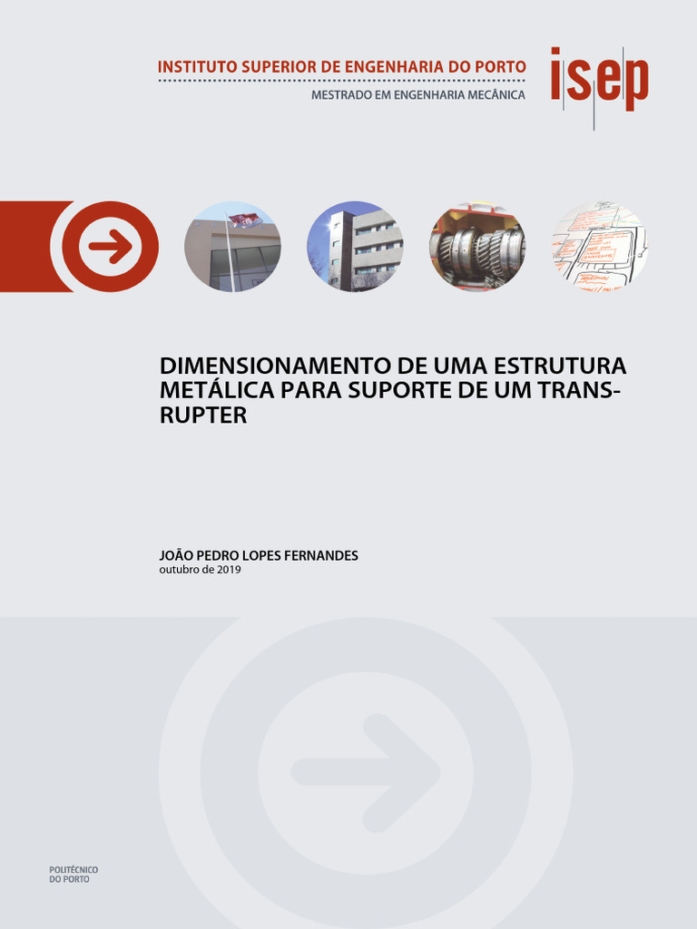 Dimensionamento de Estrutura Metálica para Trans-rupter | PDF ...