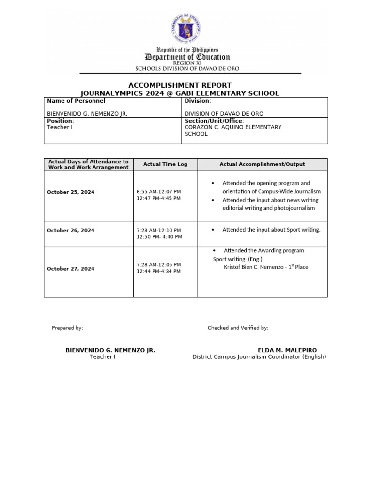 JOURNALYMPICS-ACCOMP | PDF