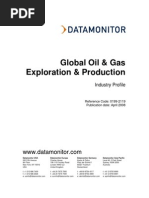 Global Oil and Gas Exploration and Production - Data Monitor 2008