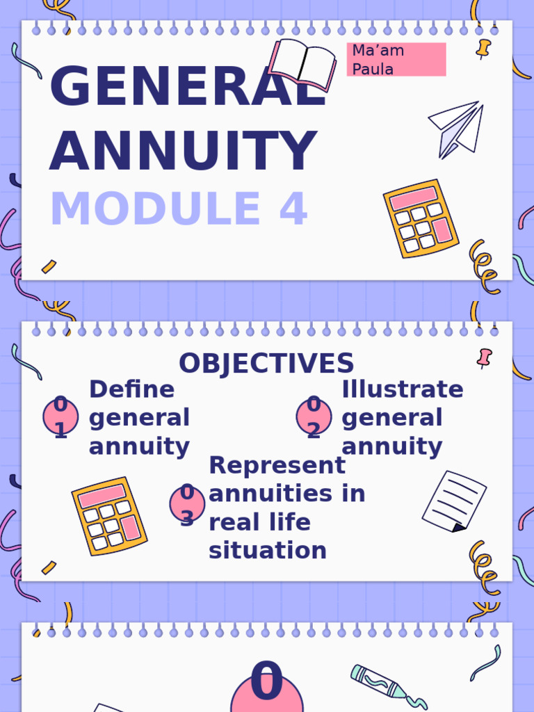Understanding General Annuities | PDF | Investing | Debt