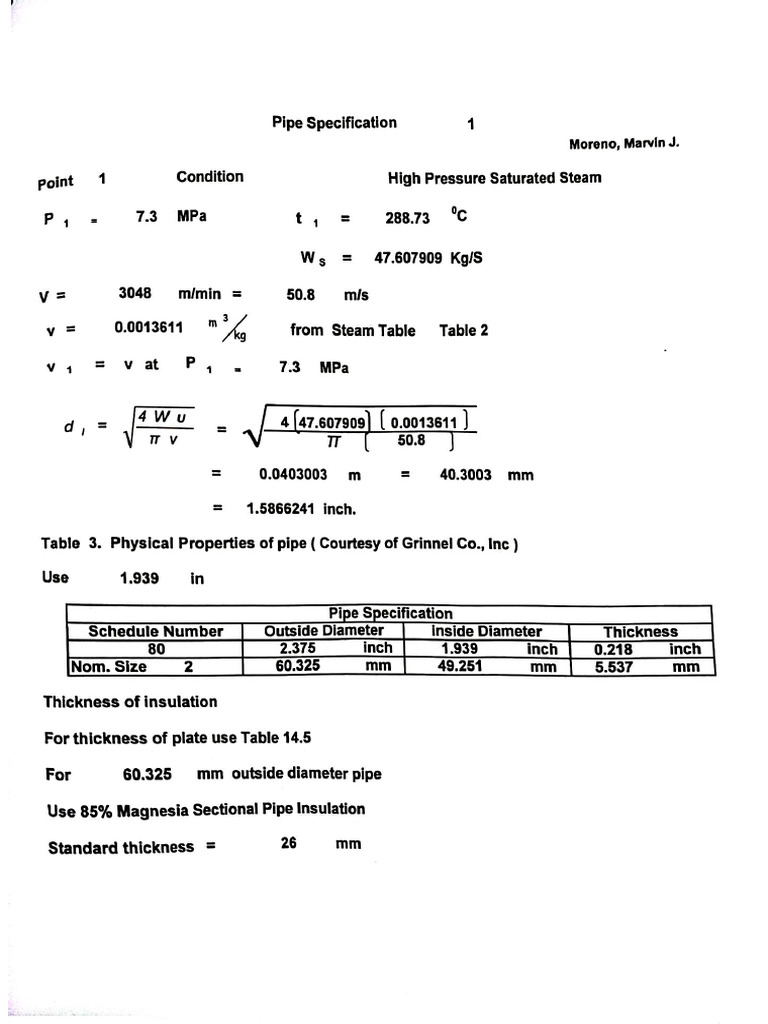 PPD Pipe Sizing | PDF