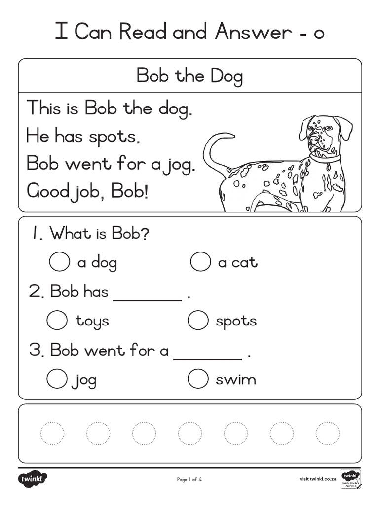 Grade 1 Reading Comprehensions o Sound - Ver - 2 | PDF | Language Arts