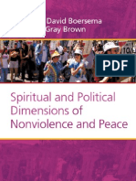 Spritual & Polictic Dimensions of Non-Violence and Peace