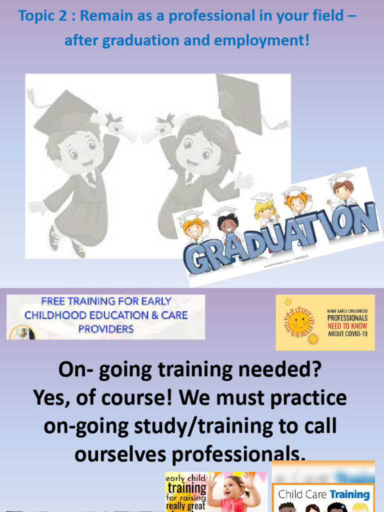 Professional Development Post-Graduation | PDF | Lifestyle