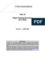 ABF Pilot Training Manual: Flight Training Exercises (FLT Exs)