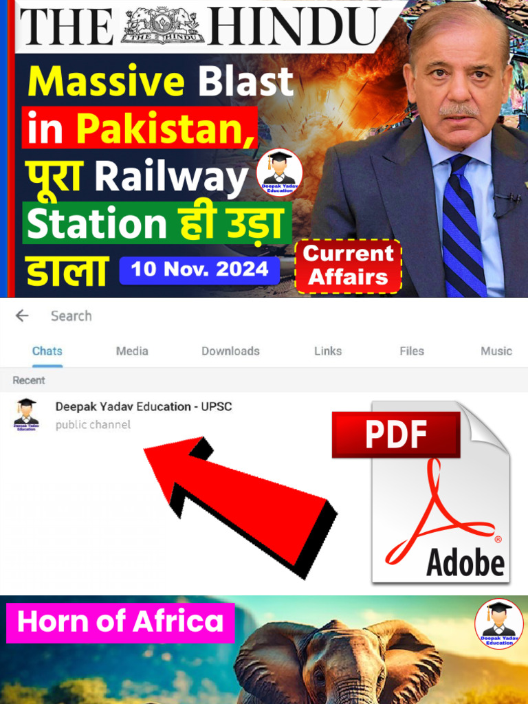10 November 2024 Complete Package of Current Affairs 1 1 1 | PDF ...