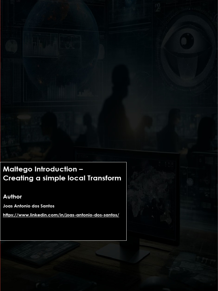 Criando Transforms no Maltego | PDF | Python (linguagem de programação ...
