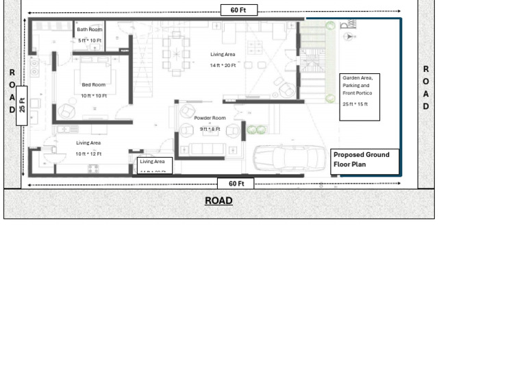 Proposed Ground Floor Plan Layout | PDF