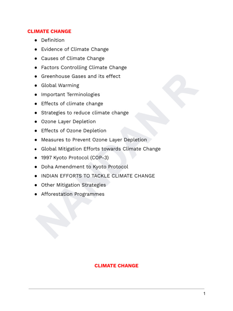 Understanding Global Warming Effects | PDF | Climate Change | Kyoto ...