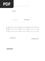 PayPal Authorization Letter Template | PDF