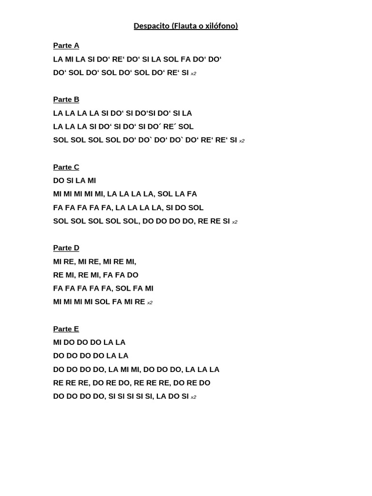 Notas de 