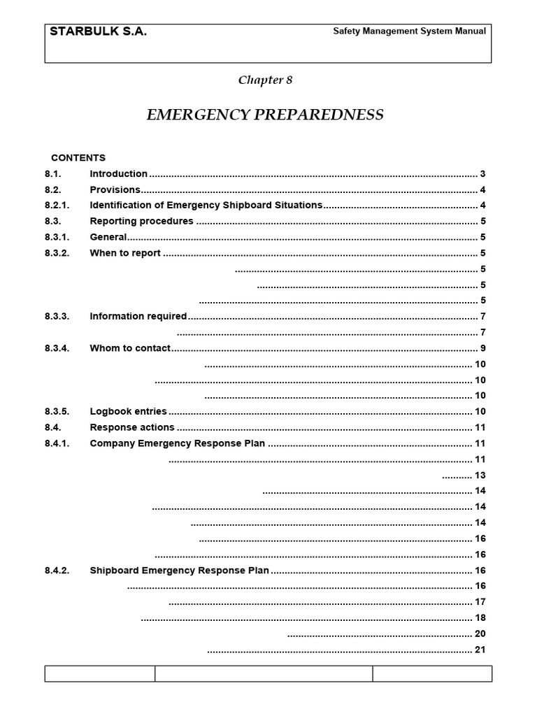 Ch08 Emergency Response CH 08 | PDF | Emergency | Marine Salvage