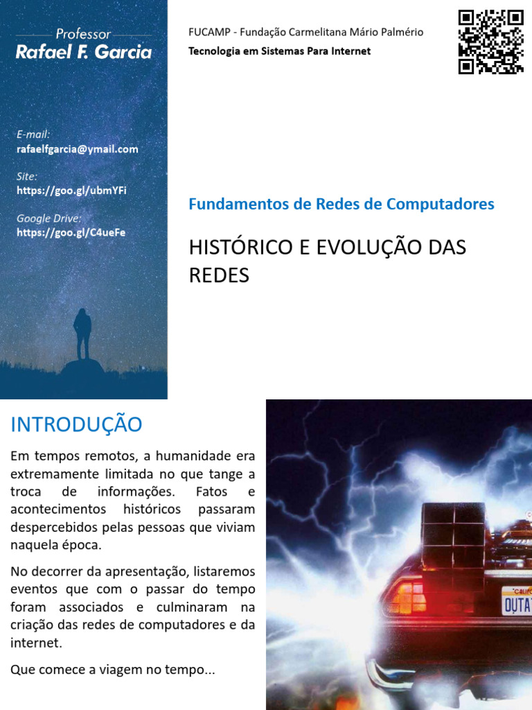 História das Redes de Computadores | PDF | Internet | Rede de computadores