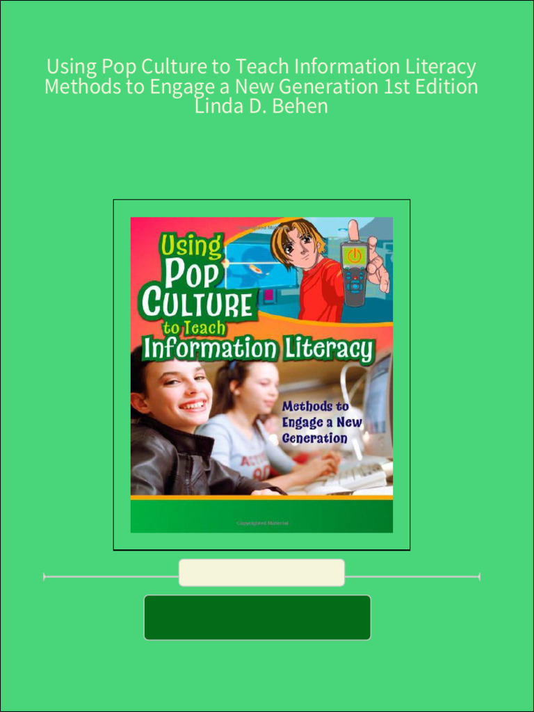 Using Pop Culture to Teach Information Literacy Methods to Engage a New