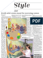 jewish chronicle layout - painting