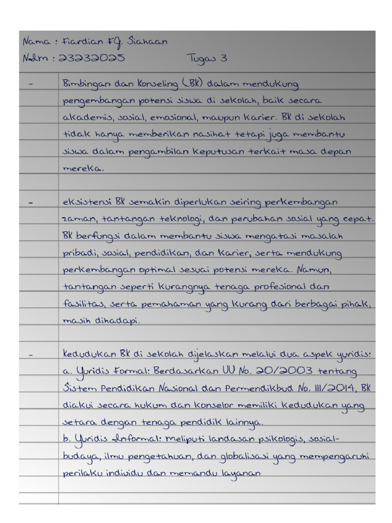 Tugas 3 BK | PDF