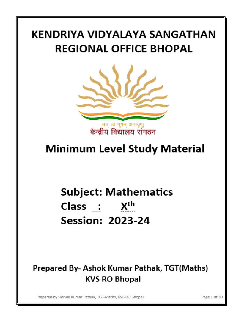 minimum-level-study-material-class-10-maths-kvs-ro-bhopal-pdf