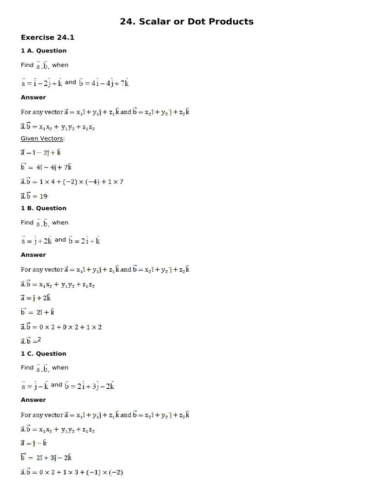 Proving Vector Properties and Angles | PDF | Euclidean Vector | Geometry