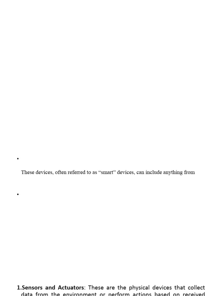 IOT MODULE 1 | PDF | Computer Network | Internet Of Things