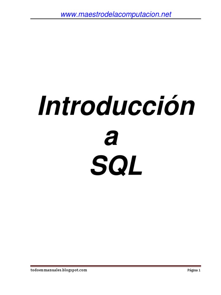 5 Curso de SQL | PDF