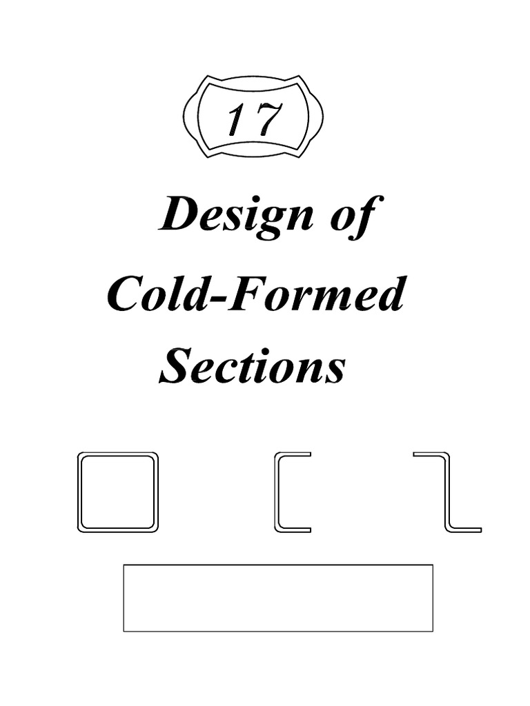 17-Design of Cold Formed Sections | PDF