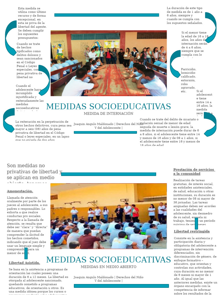 Medidas Socioeducativas para Adolescentes | PDF | Castigos | Homicidio