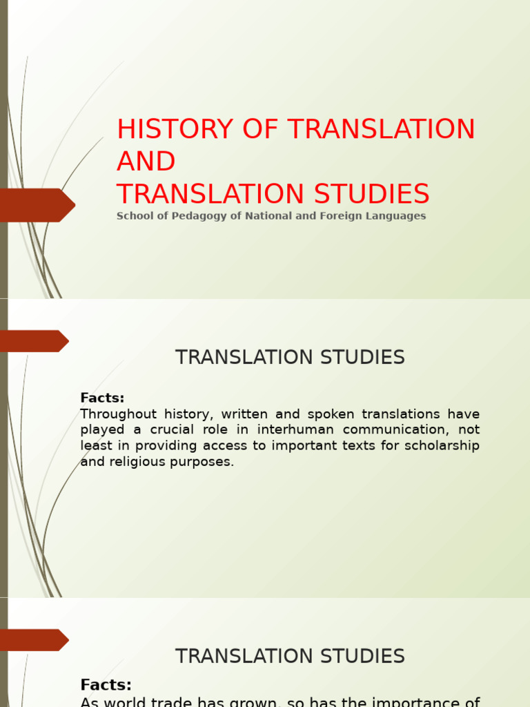 Intro To Translation | PDF | Translations | Grammar