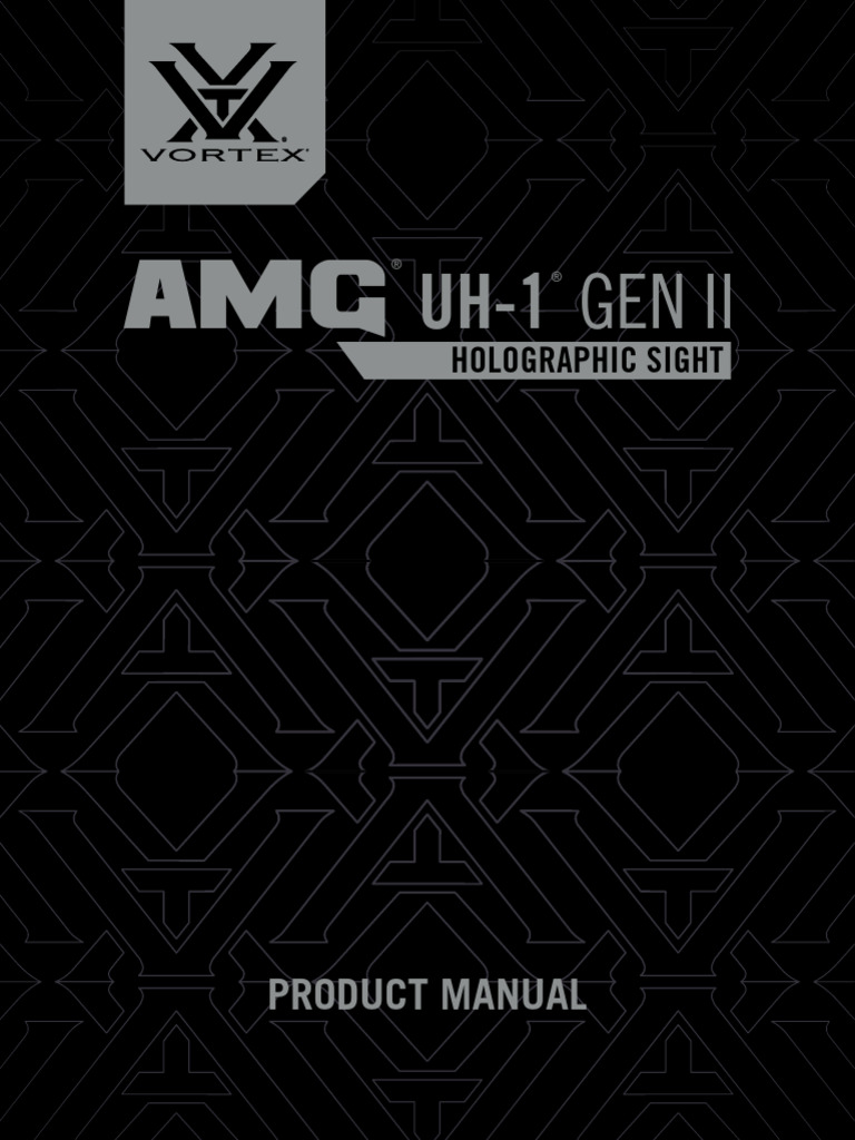 Opplanet Vortex Razor Amg Uh 1 Gen II Manual PDF | PDF | Radio | Optics