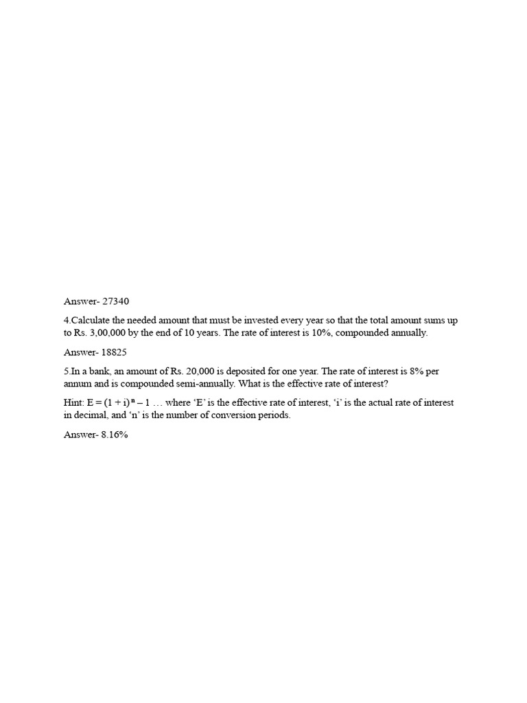 Module (C) - Problems | PDF