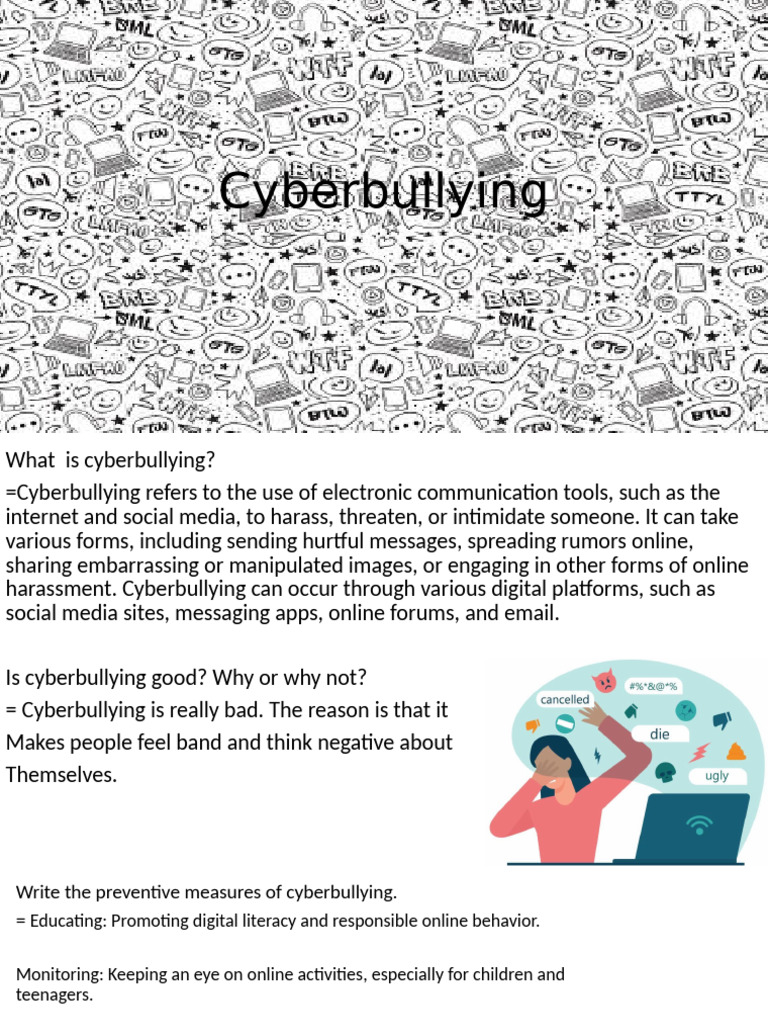 Cyberbullying | PDF | Cyberbullying | Cyberspace