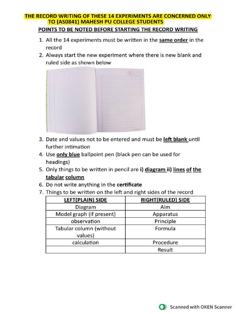 Ii Pu As0841 Record 2024-25 | PDF