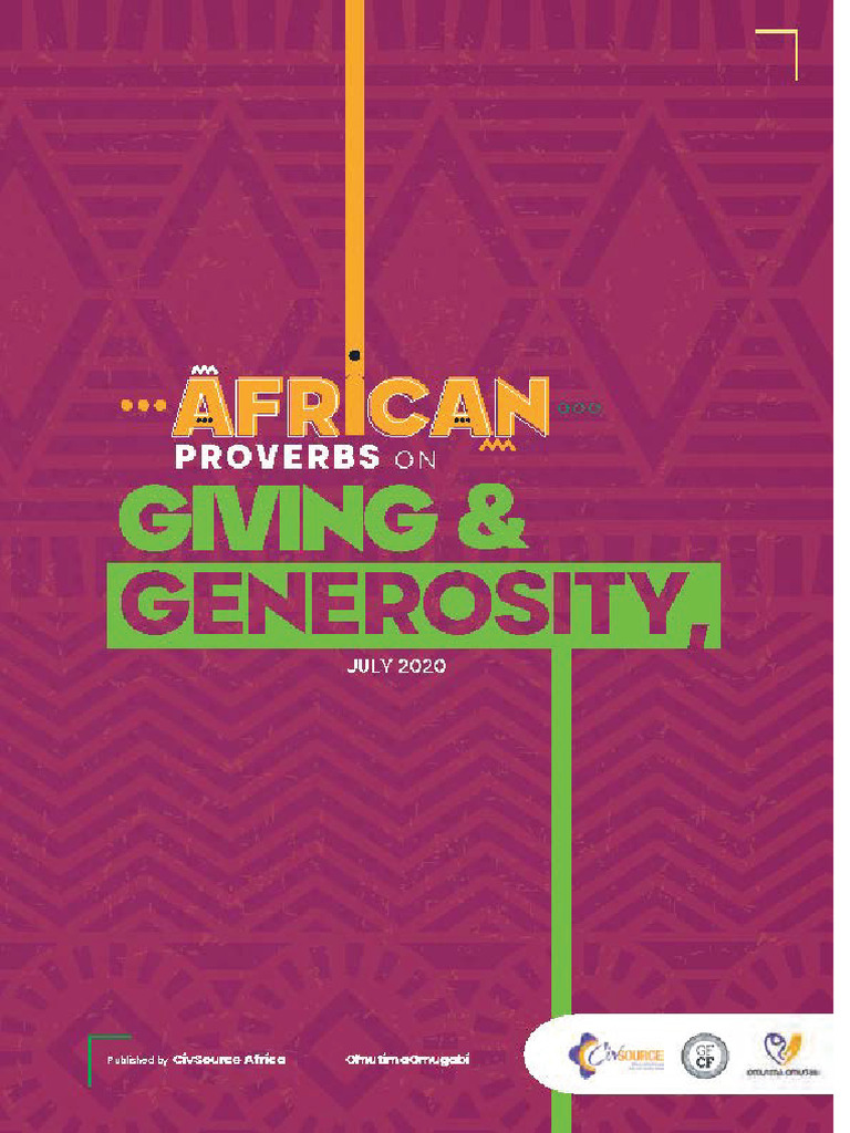 AFRICAN Proverb | PDF