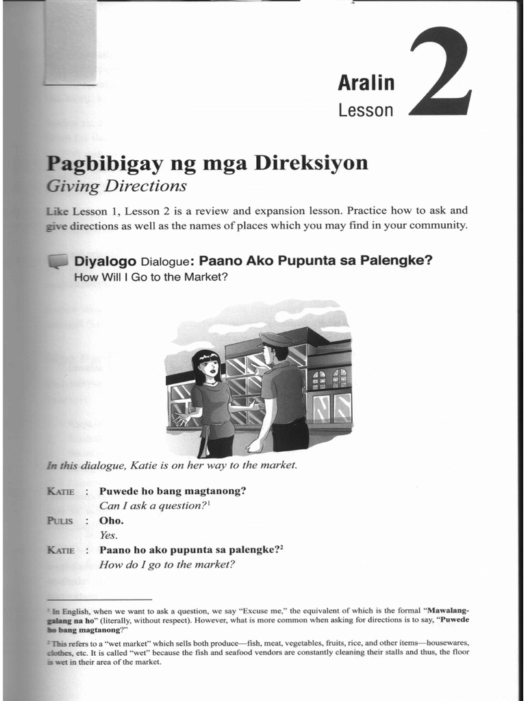AIF2004 - Pagbibigay NG Direksyon | PDF